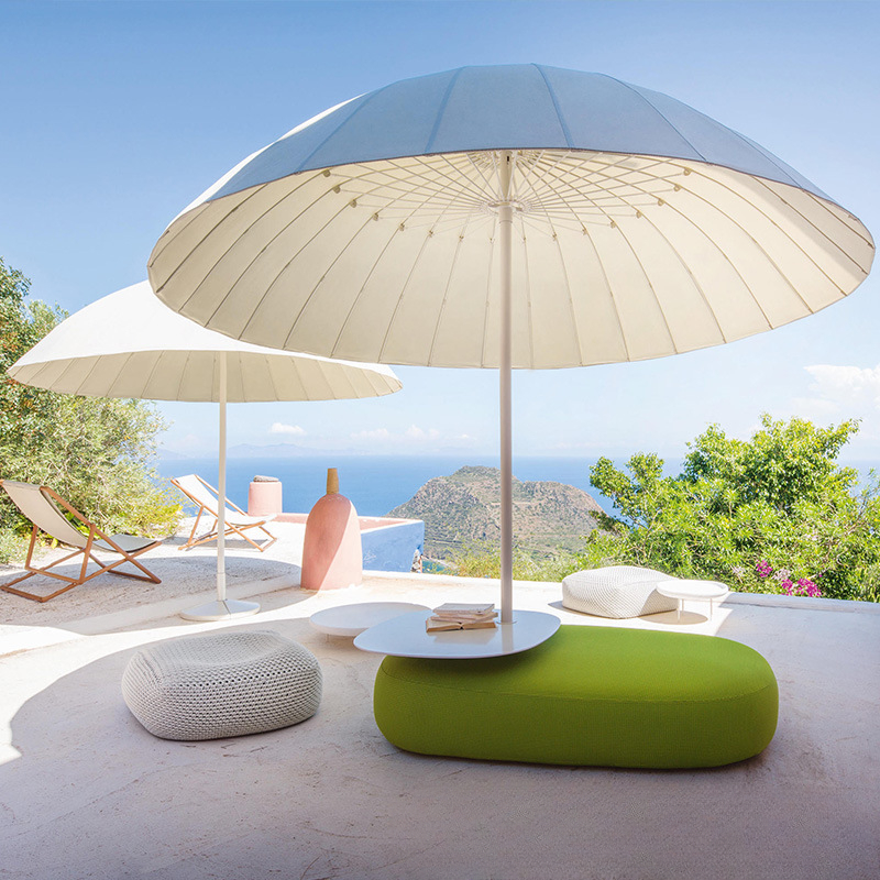 semi-circle sun umbrella